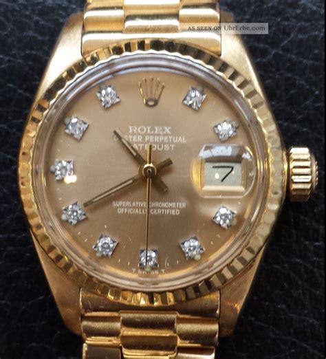 damenuhr rolex gebrauch gold 585 750|rolex uhren kaufen.